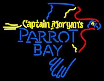 Captain Morgans Parrot Bay Neon Sign